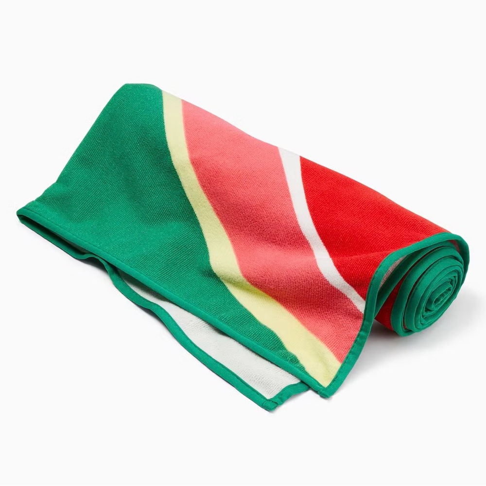 ♠️ Kate Spade 🍉 Watermelon Beach Towel - Picture 4 of 6